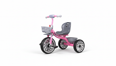 Pink Kids Tricycle with Front Basket & Comfort Seat | 900