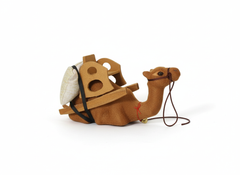 Christmas Decorative Camel Figurine - Loaded Saddle Design | AL140