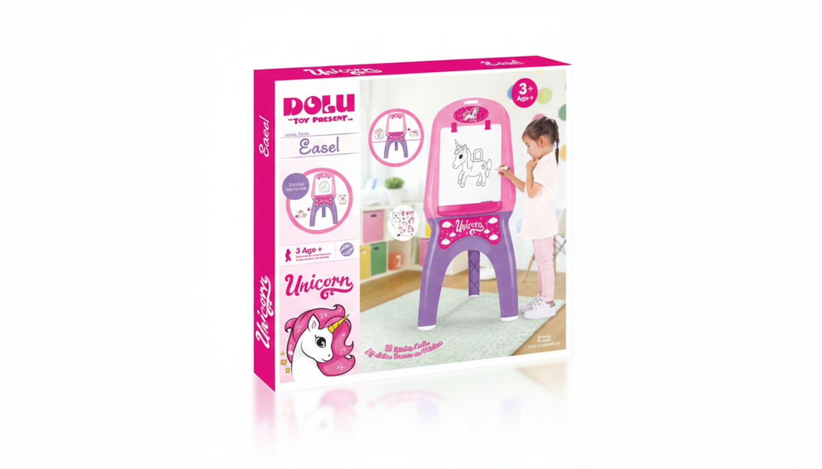Dolu Unicorn Kids Drawing & Painting Easel | 2562