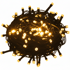 100 LED Icicle Decorative Lights Yellow | AL8726