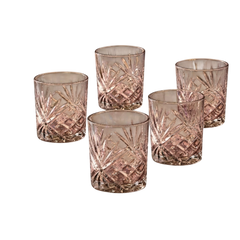 Karaca Melodico 6-Piece Beverage Glass Set 325ml - Anthracite | 153.09.01.8972