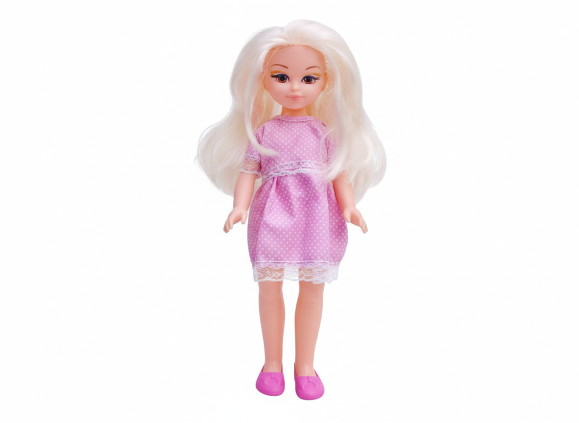 Fashion Doll with Dress - Pink | GL100439