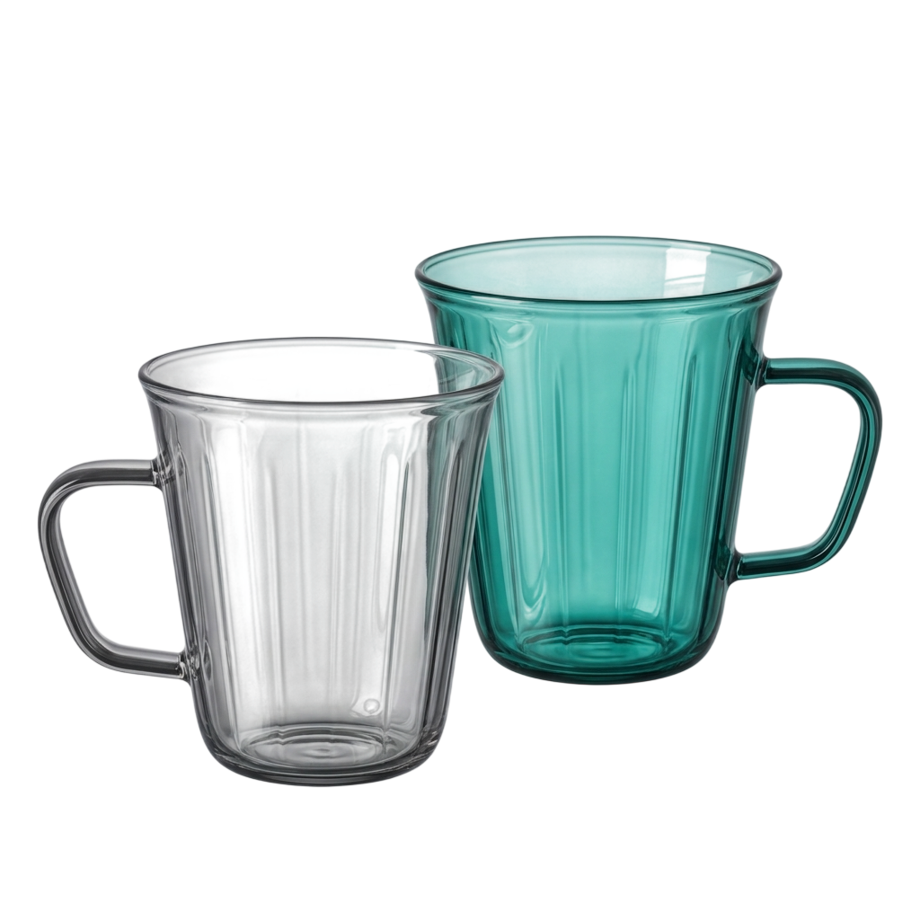 Dorsch Aqua & Grey 310ml Drinkware Set of 2 | DH-09245