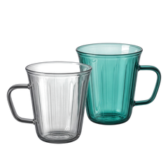 Dorsch Aqua & Grey 310ml Drinkware Set of 2 | DH-09245