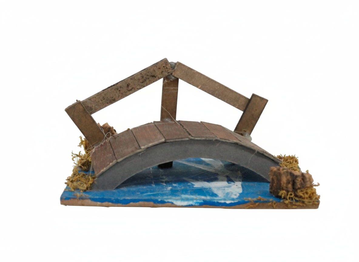Christmas Decorative Wooden Bridge | 487209