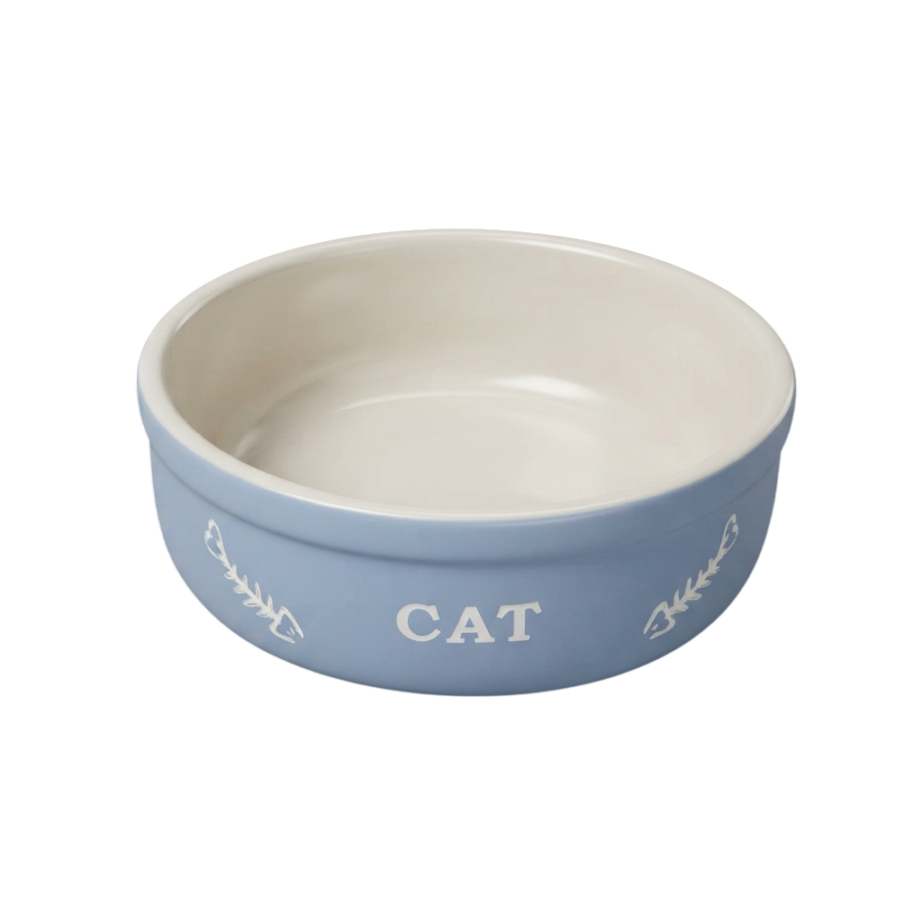 Nobby Cat Ceramic Dish Light 13.5 × 5cm | NO733