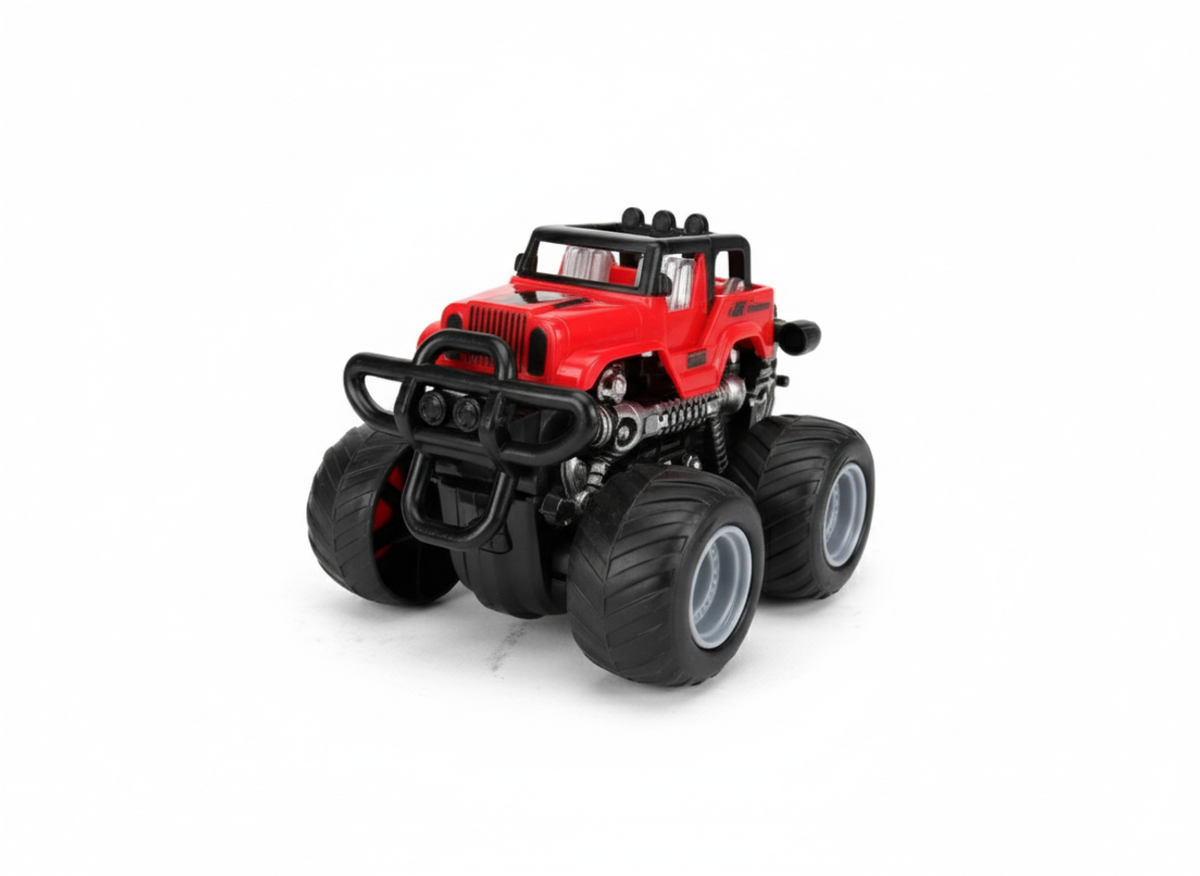 Off-Road 4×4 Monster Truck - Red | JS100D