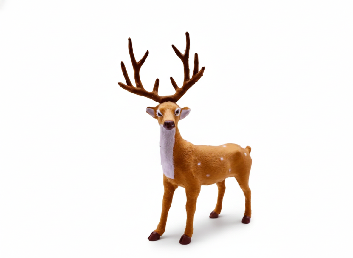 Christmas Standing Reindeer Figurine 35 cm | AL541-1