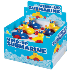 Wind-Up Swimming Submarine Bath Toy | 2033-1