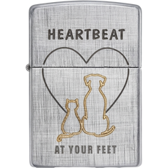 Zippo Cat and Dog Design Windproof Lighter | 29258