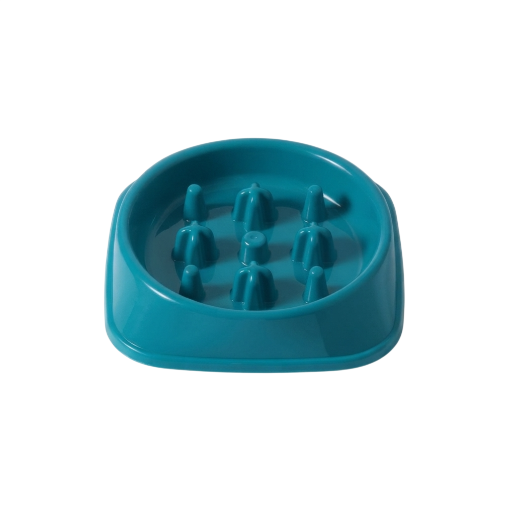 Nobby Slow Feeder Pet Bowl 600ml 22.2 × 22.2 × 5cm | TBL2227
