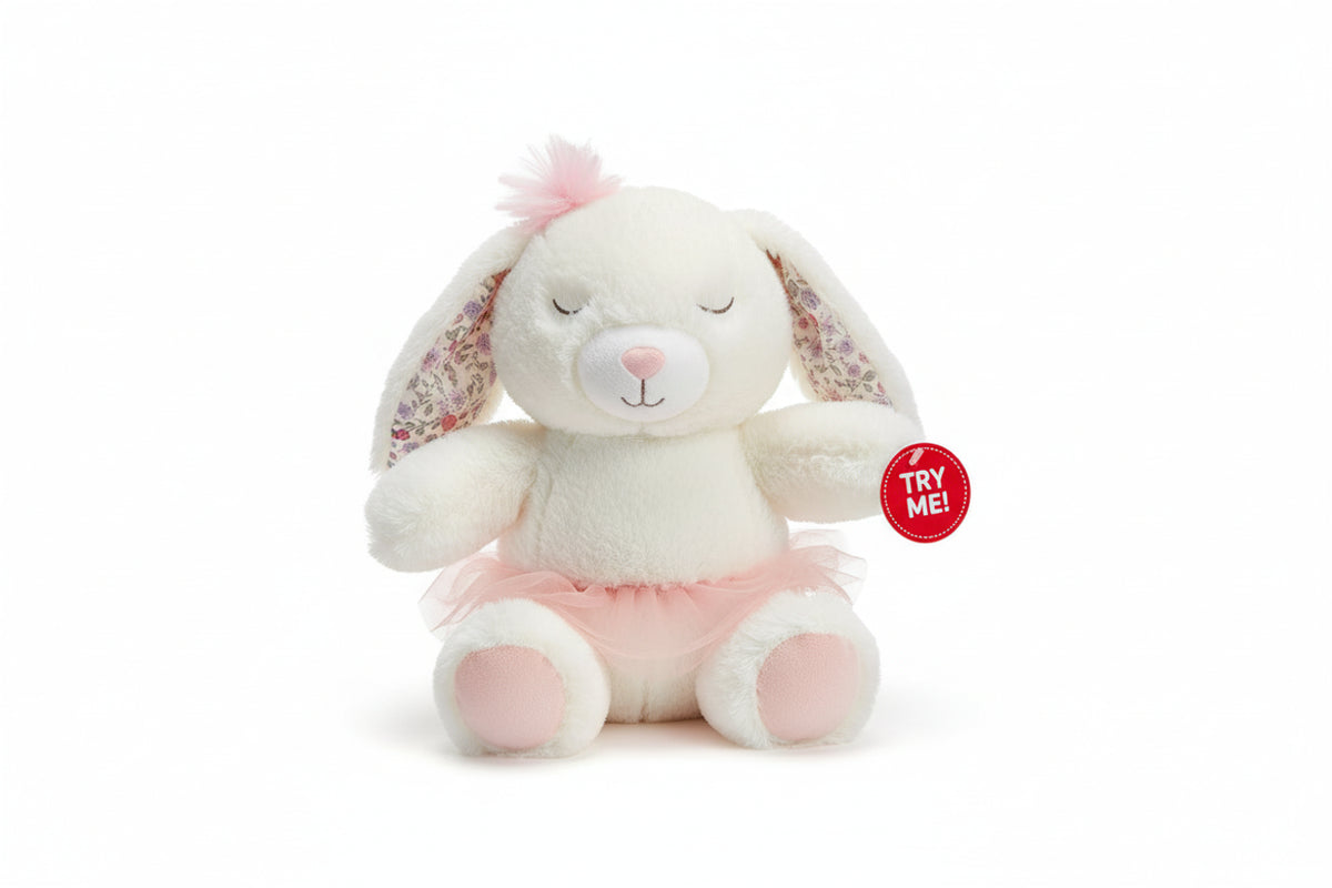 DreamGlow Light & Lullaby Bunny Plush | 586-4