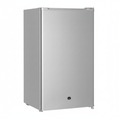 Queen Chef 100L One-Door Compact Fridge D-Frost - Silver | BC 100S