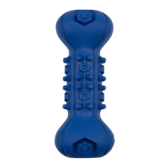Nobby Pimples Dumbbell Squeaky & Chew Dog Toy | SW0190