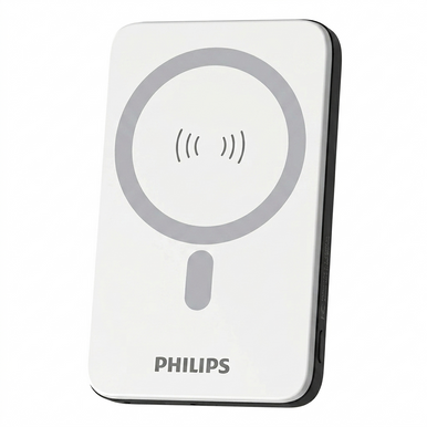 Philips Wireless Power Bank 10,000mAh - White | DLP9712CW/70