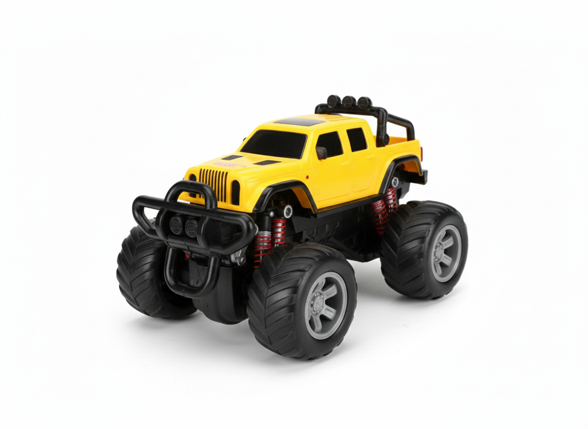 Off-Road 4×4 Monster Truck - Yellow | JS100D
