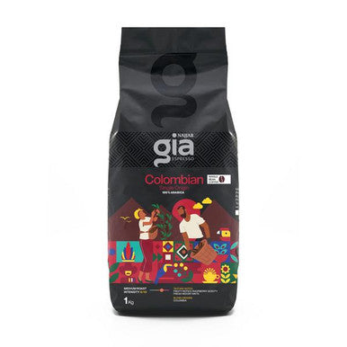Gia Colombian Medium Roast Coffee Beans - 1KG