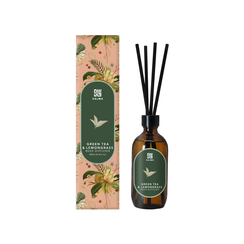 Salma Green Tea & Lemongrass Reed Diffuser 200ml