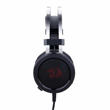 Redragon H901 Gaming Headset Microphone PC, PC Gaming Headphones Mic Built-in Noise Reduction Works PC, Laptop, Tablet, Playstation 4, PS4, Xbox One (Stereo Adapter Included)