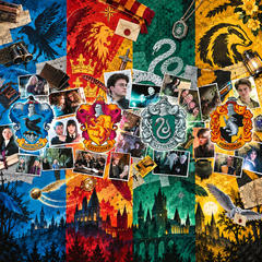 Harry Potter Hogwarts Houses Collage Puzzle | 29051