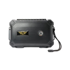 Hemingway Travel Cigar Box Medium Hard Case With Pluck Foam With Hygrometer Box Cigar | HEM-1202