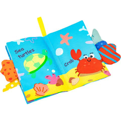 Ocean Tail Cloth Book for Babies | HF-A002-K