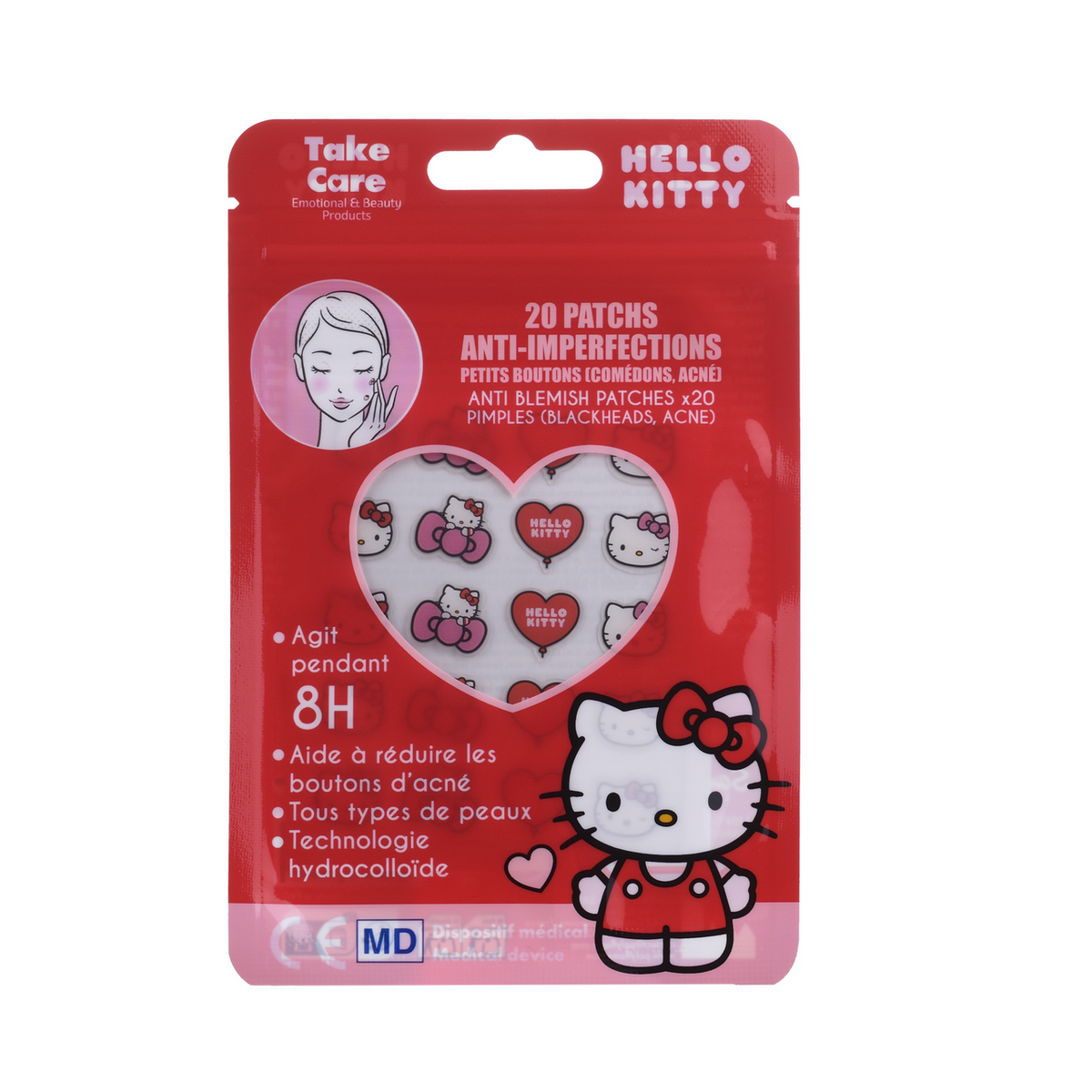 HK Set of 20 Pimple Patches AA Zip Assorted | ASS-24