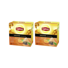 Lipton Orange Black Tea 20 Pyramid Tea Bags 2 @ 25% OFF | 289748