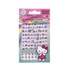 HK 72 Nail Stickers with 24 Strass Card Assorted | X24