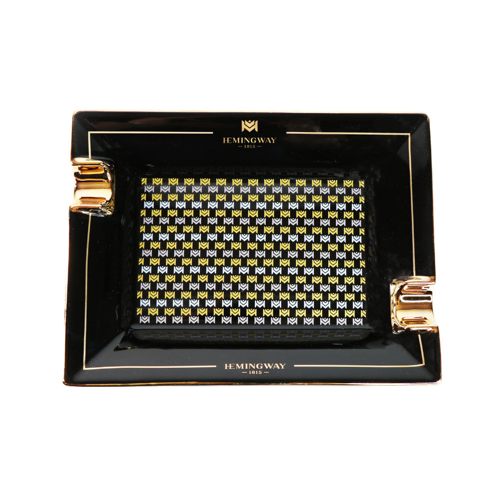 Hemingway Ceramic Ashtray – Black | HMW-HA001