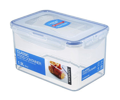 Lock n Lock RECTANGULAR TALL FOOD CONTAINER 1.9L | HPL818