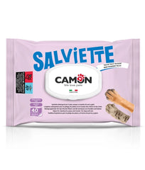 Camon Salviette Talco Cleansing Pet Wipes - Alcohol & Paraben Free
