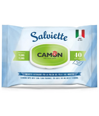 Camon Salviette Ylang Ylang Cleansing Pet Wipes 40 Sheets | LA010