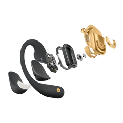 Shokz OpenFit 2+ x HYROX Open-Ear Earbuds Black/Gold | T921