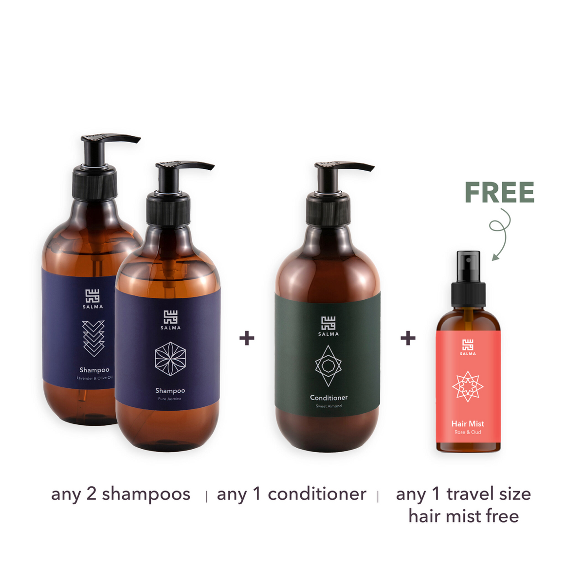 Salma Haircare: Don’t Care Bundle