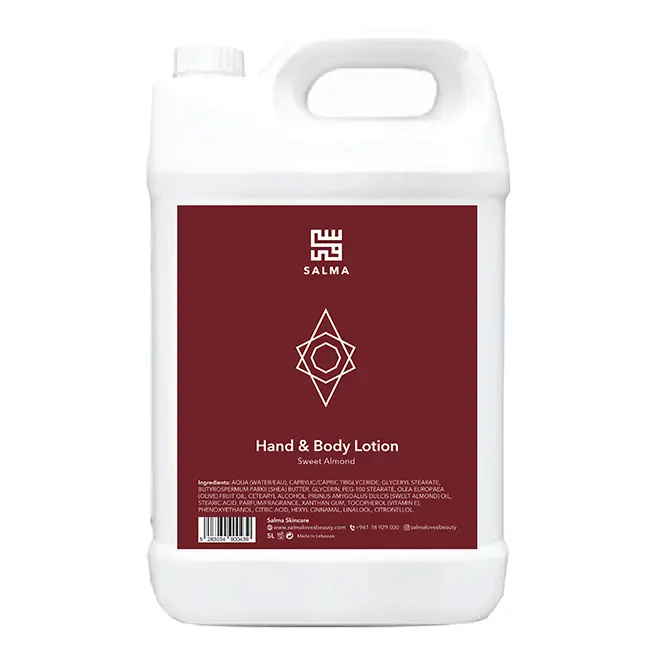 Salma Hand & Body Lotion Sweet Almond Refill 5L
