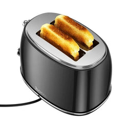 Hoco Stainless Steel Toaster – Retro 850W – Black | 6942007638272