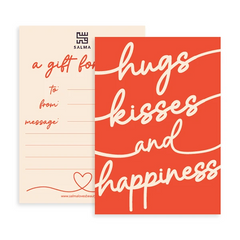 Salma Hugs, Kisses, and Happiness Greeting Card