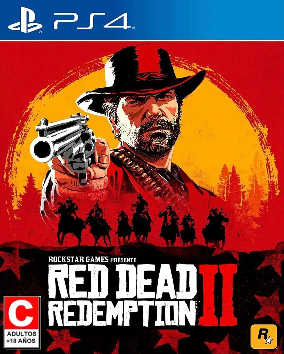 Red Dead Redemption II Video Game Disc for PlayStation 4 (PS4)