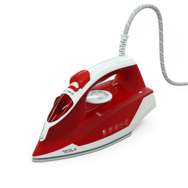 Tesla Iron Ceramic Soleplate 220-240V, 50/60Hz, 2200W |IR200R