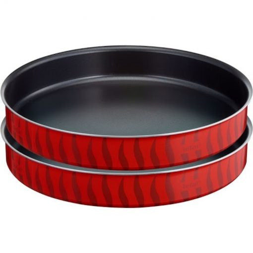Tefal Tempo Flame Ovenware - Set 2 kebbe dishes 28/30 | J5716683