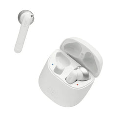 سماعة أذن داخلية لاسلكية حقيقية JBL Tune باللون الأبيض | 220TWS