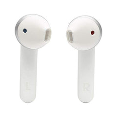 سماعة أذن داخلية لاسلكية حقيقية JBL Tune باللون الأبيض | 220TWS