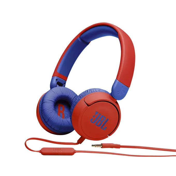سماعة رأس سلكية JBL JR310، أحمر | JR310