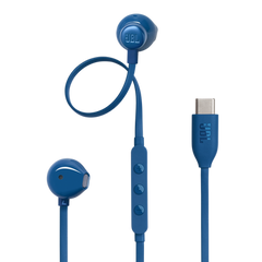 JBL Tune 305C USB-C Earphones Blue | JBLT305CBLU