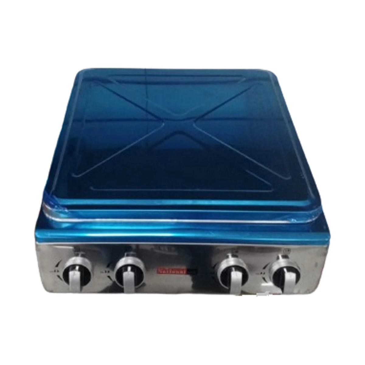 National Line Gas Cooker 4 Burners – Inox | JK-04HC-G#