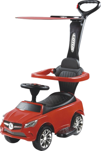 Lotus Red Push Car for Kids - Stroller Style Ride | JY-Z06C