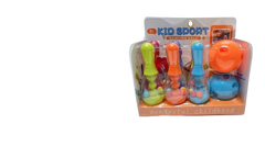 Kids Colorful Bowling Set with 3 Pins & 2 Balls | JZ7953