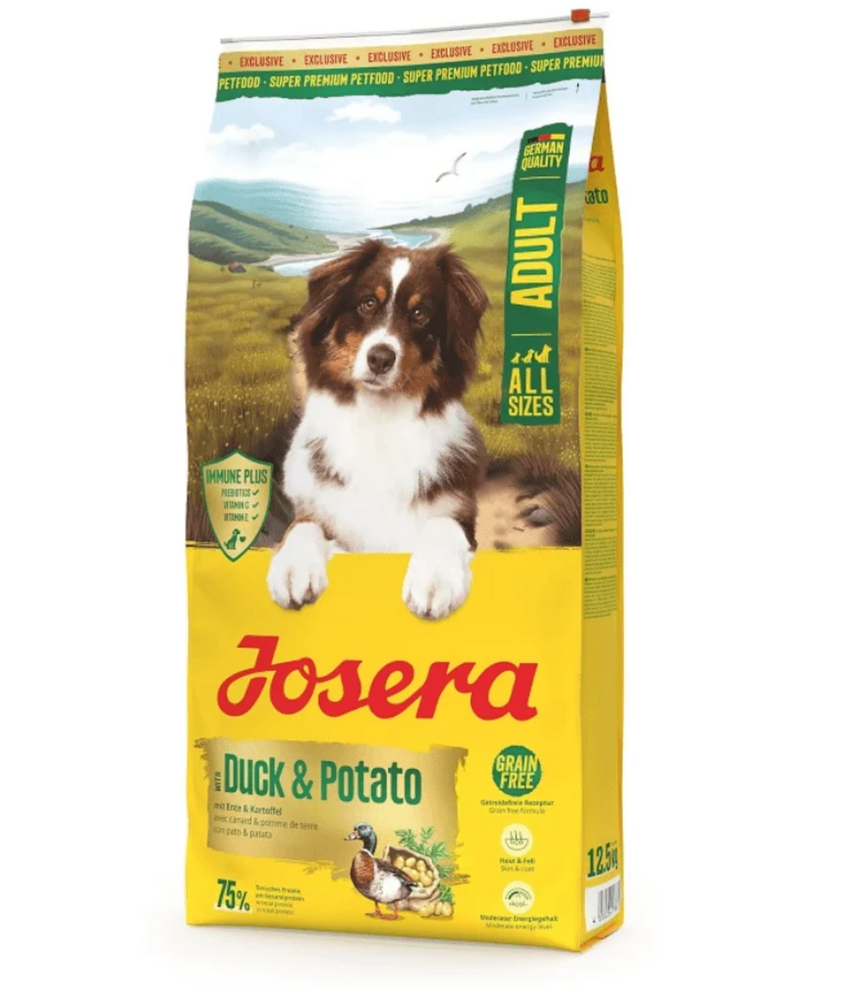 Josera Duck & Potato Grain-Free Adult Dog Food 12.5kg