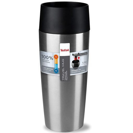 Tefal Travel Mug 0.36L S.Steel | K3080114